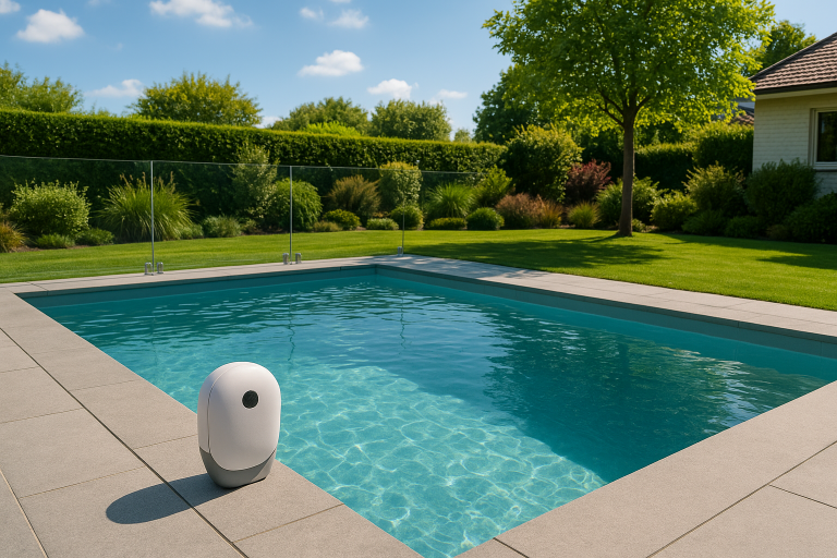 Image de couverture pour l’article "Choisir une alarme piscine connectée pour sécuriser votre jardin"