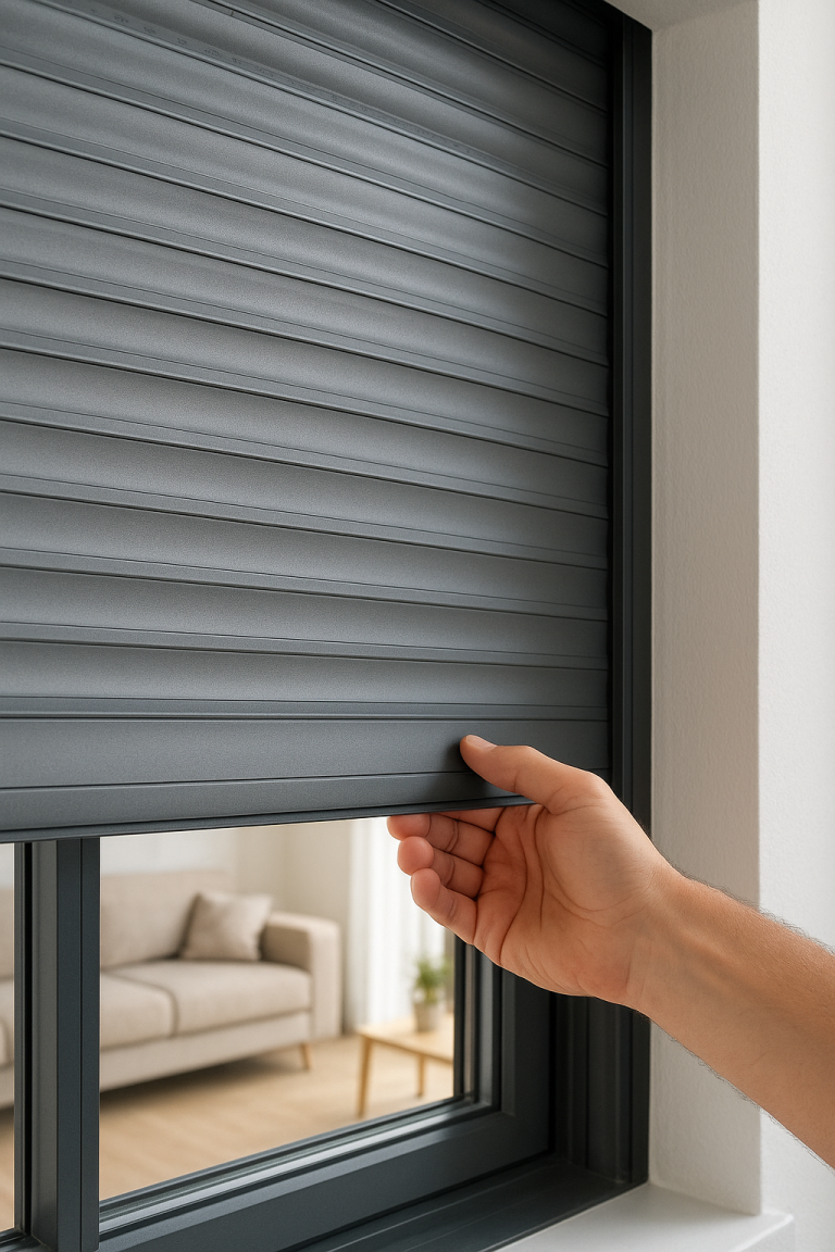 Image de couverture pour l’article "Volets roulants bloqués : les 5 pannes les plus fréquentes et comment les diagnostiquer"