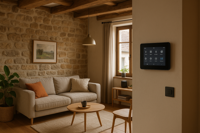 Image de couverture pour l’article "Maison ancienne : 9 astuces connectées pour gagner en confort sans gros travaux"