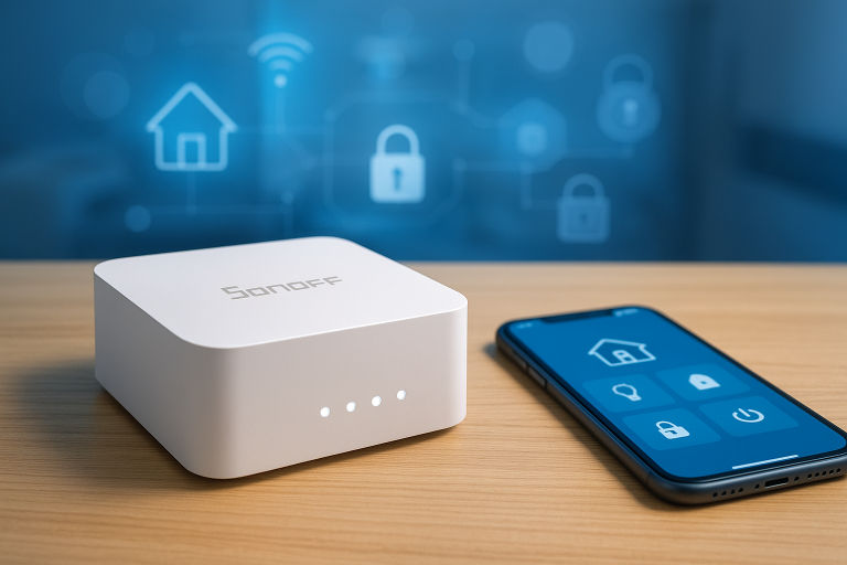 Image de couverture pour l’article "Installer et configurer votre module Sonoff pour maison connectée"