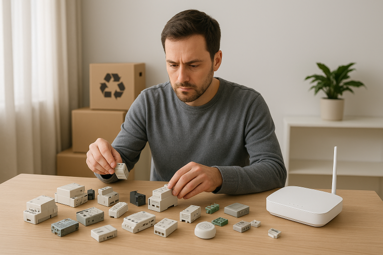 Image de couverture pour l’article "Comment recycler ses anciens modules domotiques après un changement de box"