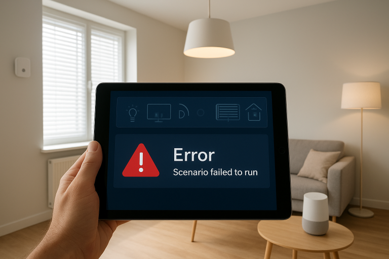 Image de couverture pour l’article "Pourquoi vos scénarios domotiques tombent en panne (et comment les rendre fiables)"