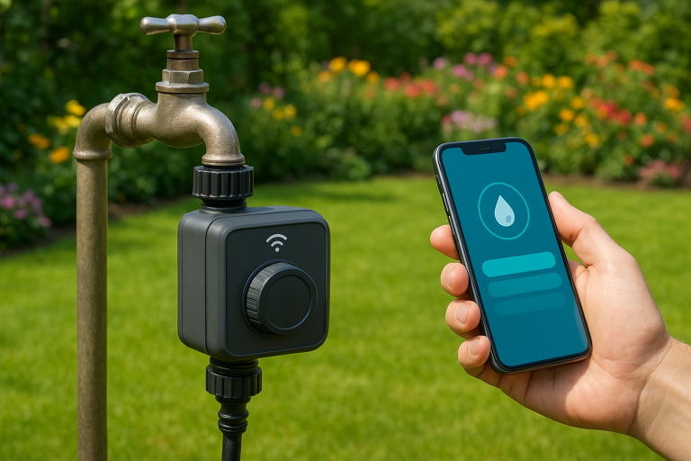 Image de couverture pour l’article "Programmateur arrosage wifi : guide complet pour un jardin autonome"