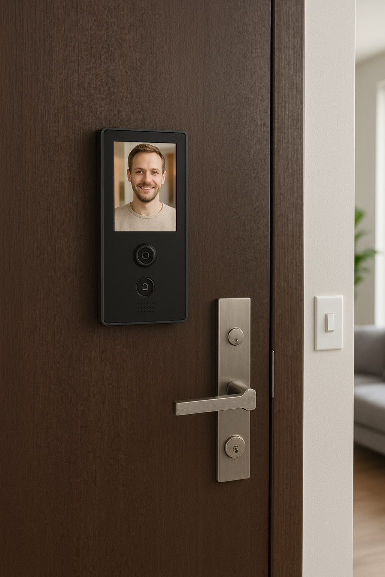 Image de couverture pour l’article "Comment le judas numérique révolutionne la sécurité domestique"