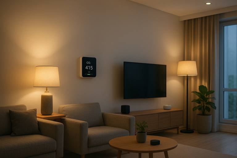 Image de couverture pour l’article "Comment choisir un detecteur de CO2 efficace pour votre intérieur"