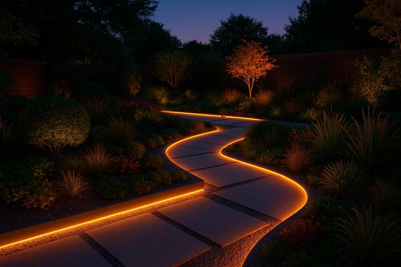 Image de couverture pour l’article "Comment installer un led ruban extérieur pour sublimer votre jardin"