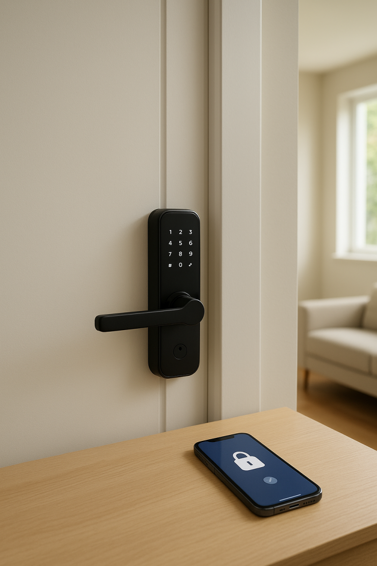 Image de couverture pour l’article "Guide pour choisir une serrure connectée et sécuriser votre maison"