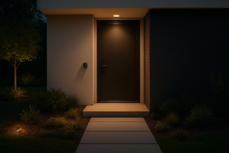 Image de couverture pour l’article "Detecteur de presence exterieur pour sécuriser jardin et entree"