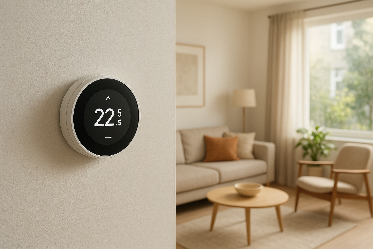 Image de couverture pour l’article "Comment le thermostat connecté optimise votre confort et vos économies"