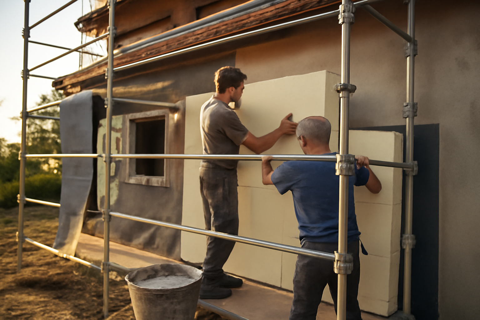 Isolant mur extérieur : guide d’achat ITE
