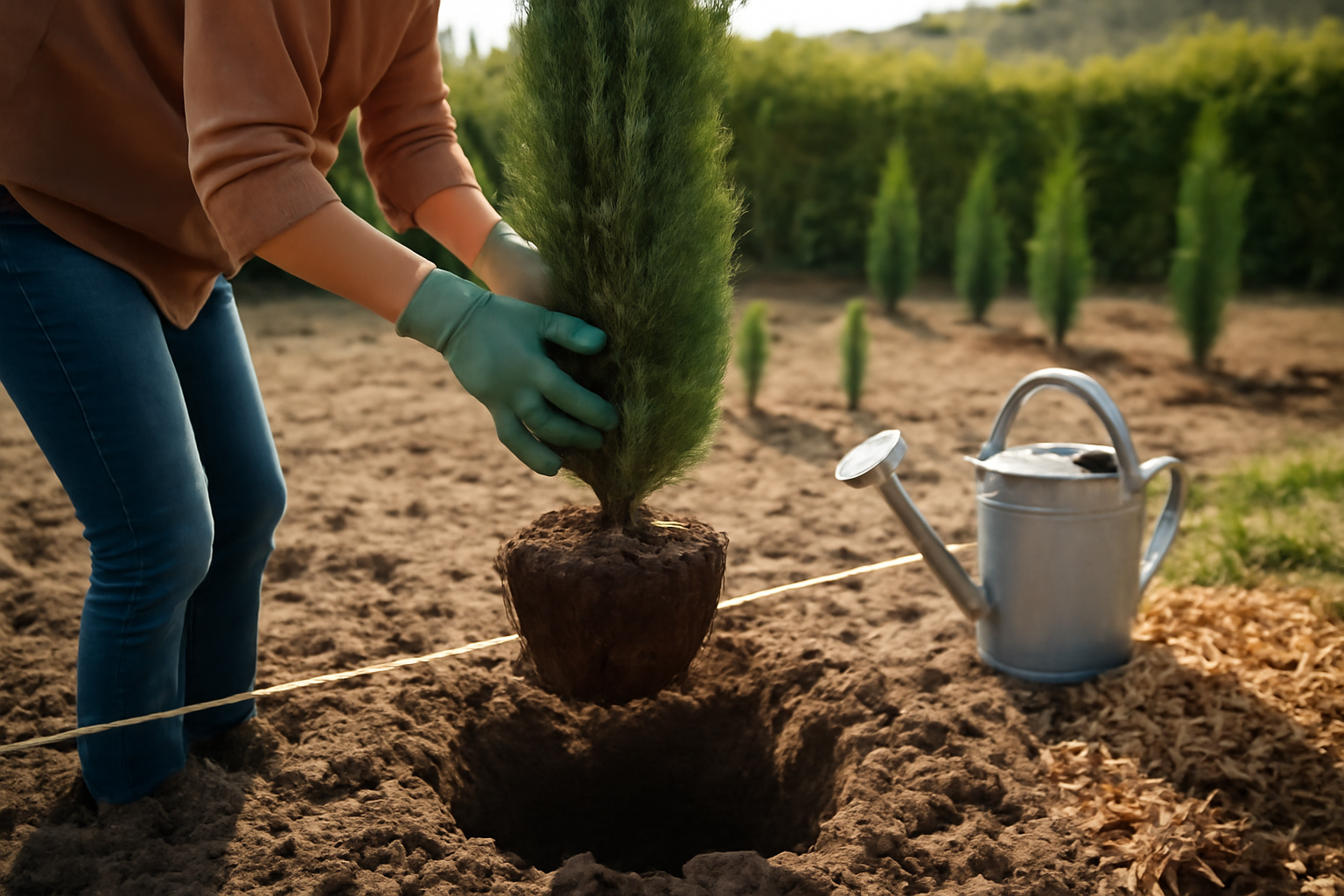 Planter cyprès de Provence : guide étapes