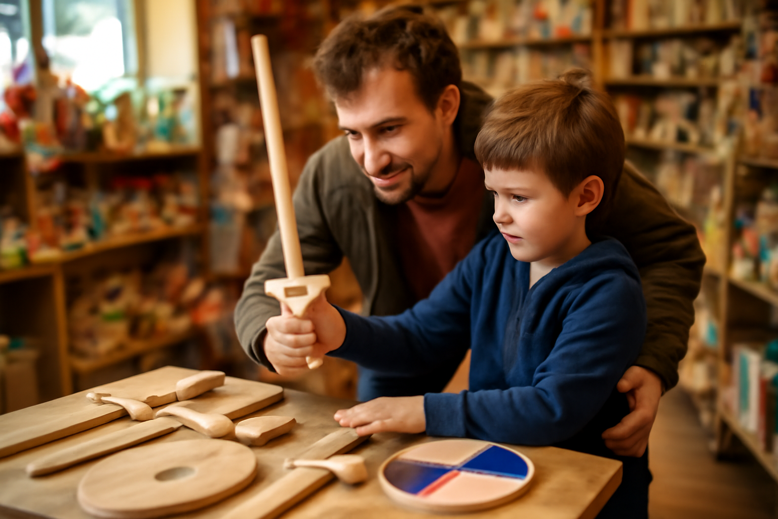Épée en bois : achat et sélection enfant