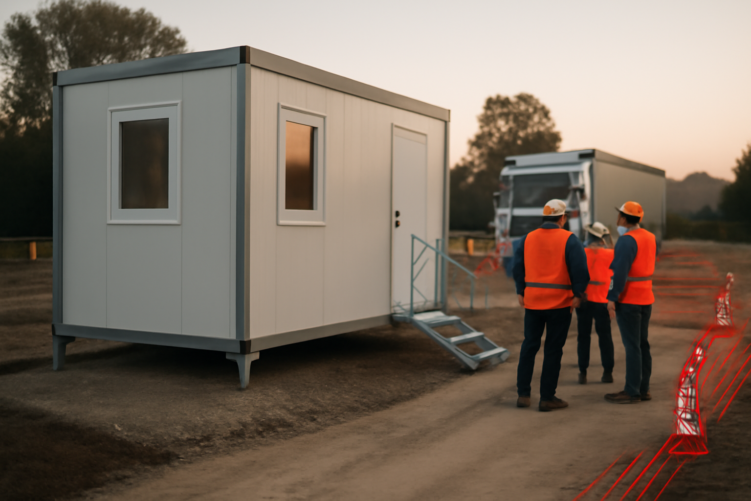 Cabane de chantier : achat ou location, rapide