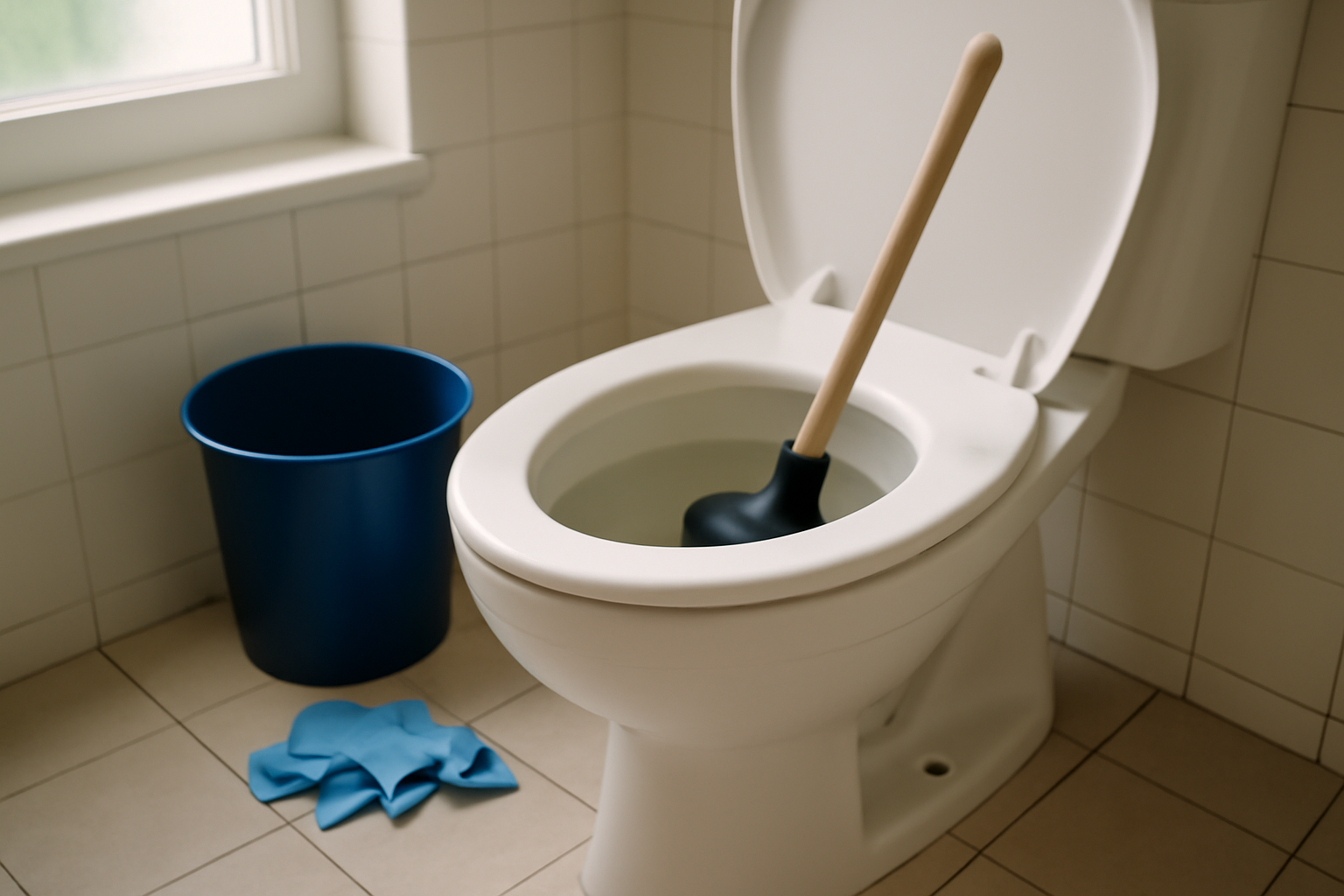 Comment déboucher un toilette : méthodes sûres