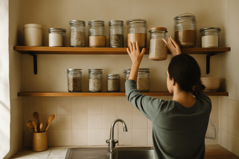 Etagère cuisine : rangement pratique et malin