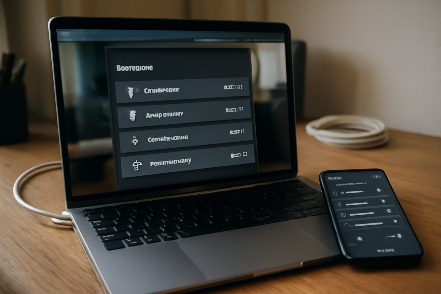 test fiabilité pont zigbee universel : écran domotique affichant état des appareils Zigbee