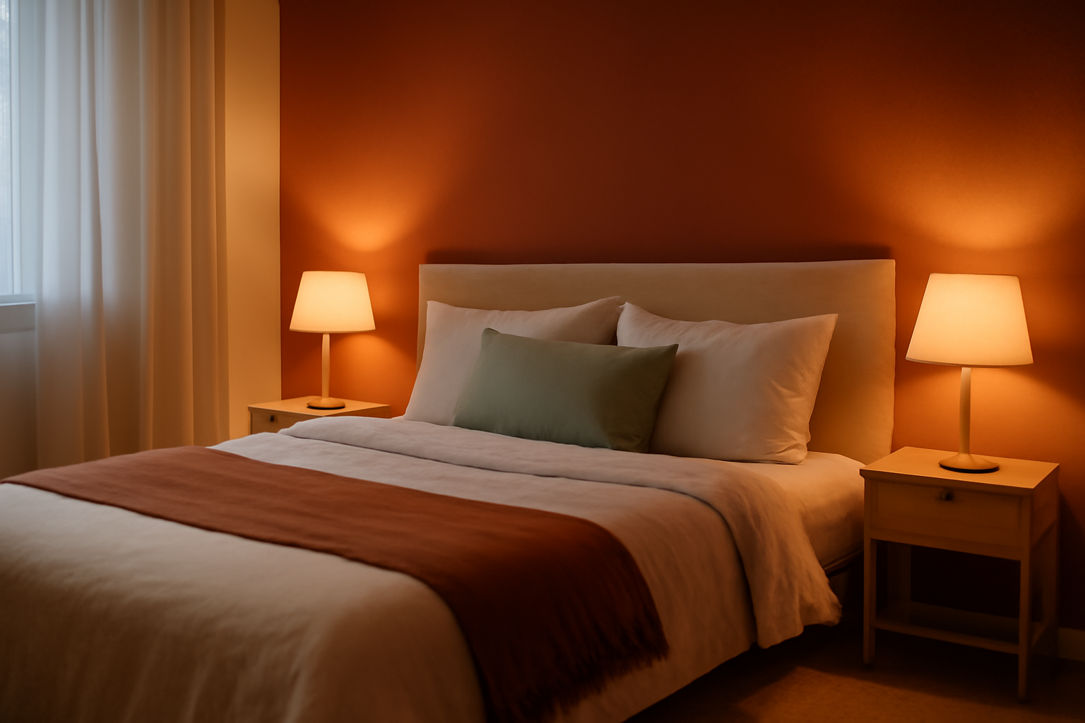 Chambre terracotta : conseils déco cosy