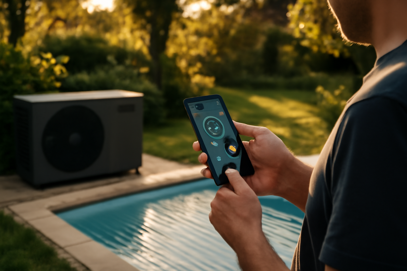 Chauffage piscine connecté : économie et choix