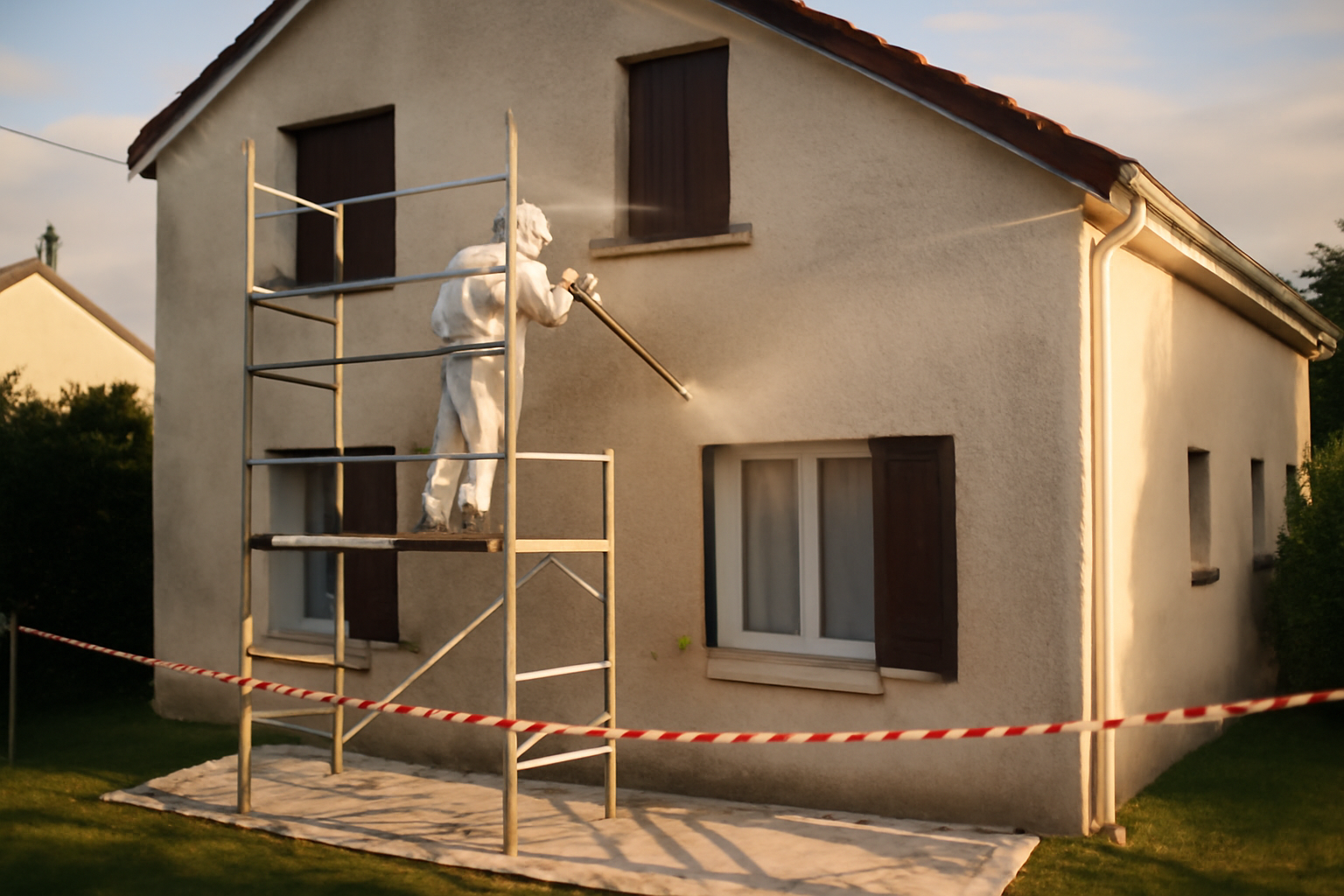 Prix ravalement façade 100 m² : tarifs 2026