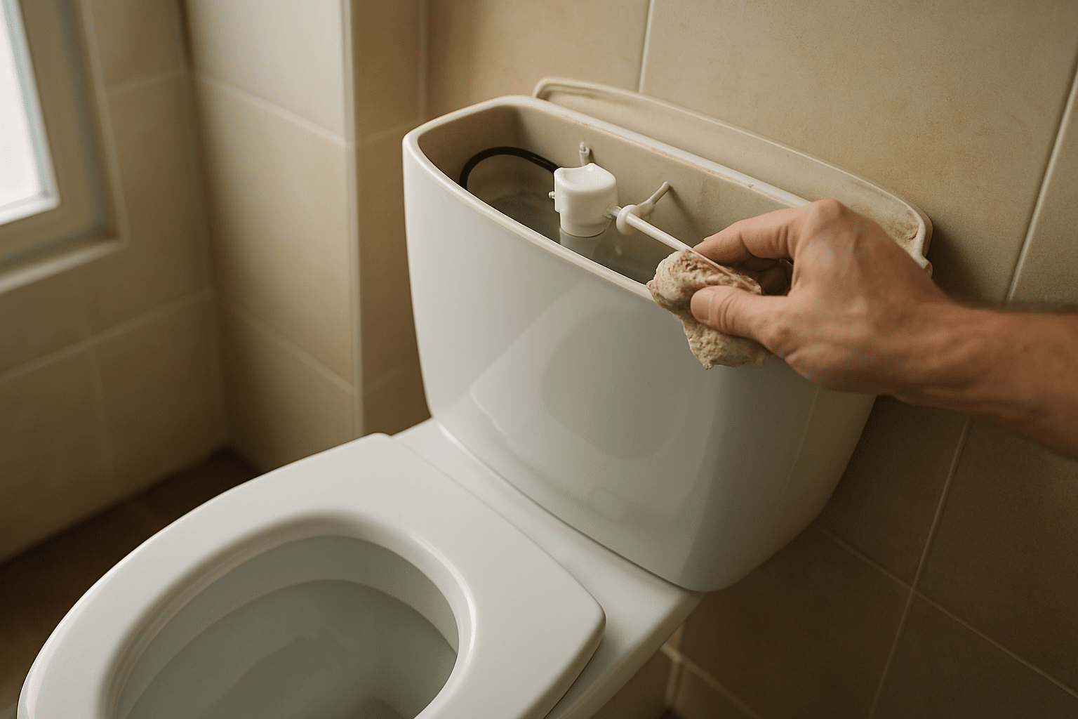 Chasse d’eau qui coule : causes et solutions