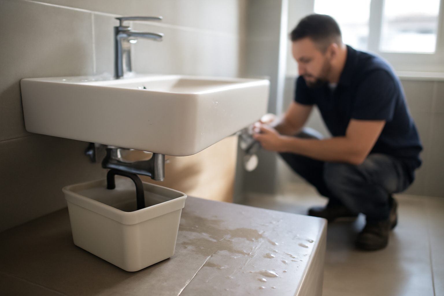 trop plein : débordement d’eau au niveau d’un réservoir domestique, scène réaliste dans une salle de bain